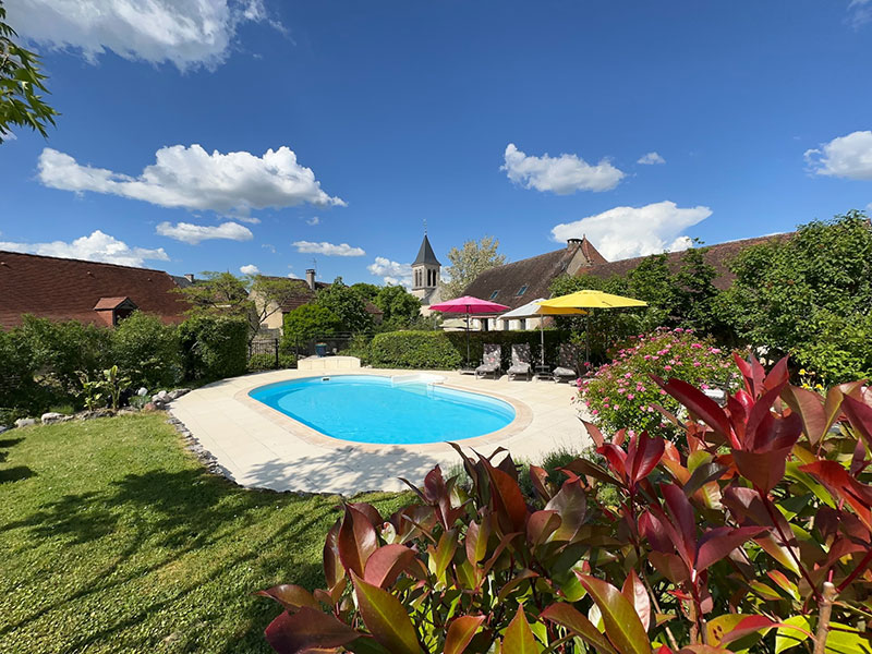 Domaine de Loupiac ) Salle de douche du gîte Belle vue