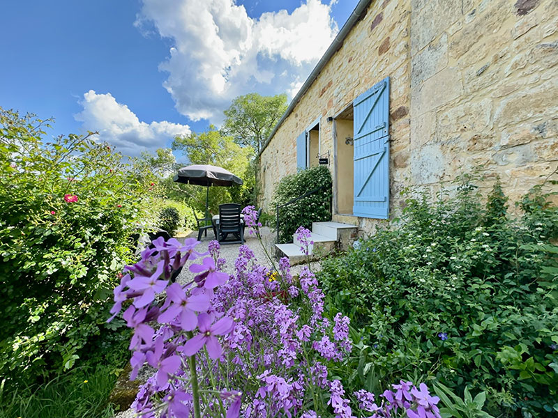 Domaine de Loupiac ) Salle de douche du gîte Belle vue